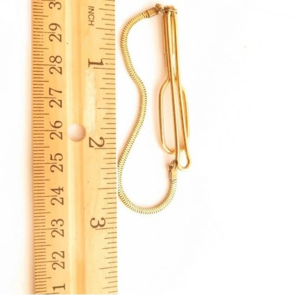 Vintage Signed Forstner Gold Filled Tie Clip‎ Men's Jewelry
